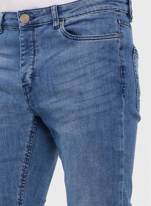 شلوار جین مردانه بریوسول آبی مدل 8435