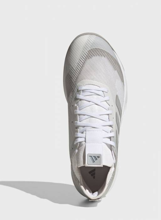کفش ورزشی مردانه آدیداس طوسی خاکستری سفید مدل 9489