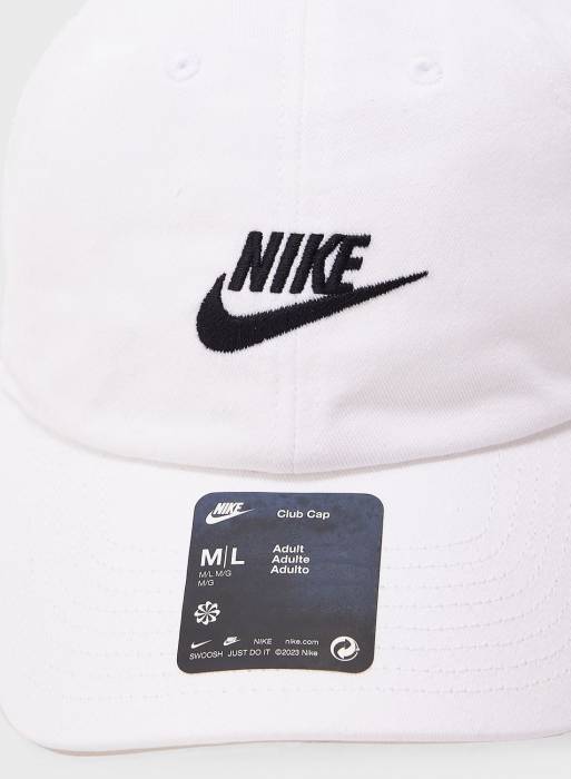 کلاه اسپرت ورزشی مردانه نایک سفید مدل 9718