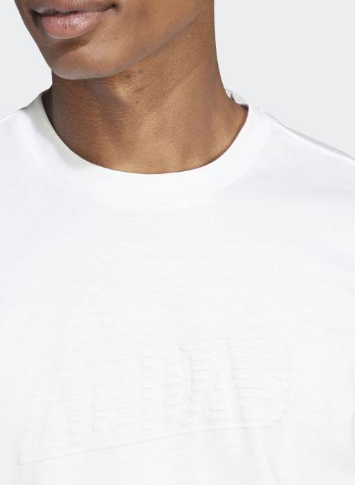 تیشرت مردانه آدیداس سفید مدل 2101