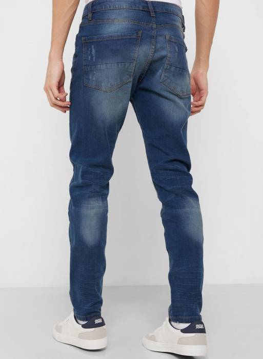 شلوار جین مردانه بریوسول آبی مدل 2464