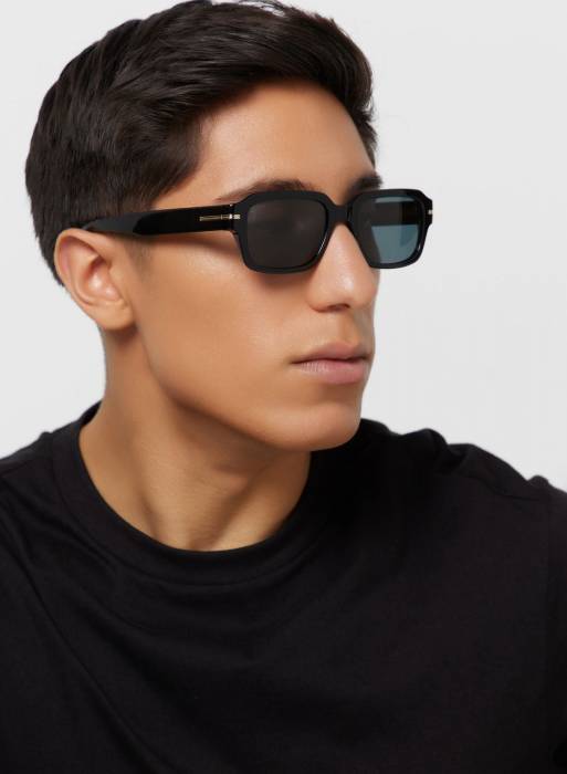 عینک آفتابی مردانه باس مشکی مدل 3665