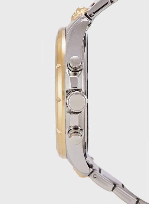 ساعت مردانه ورساچه طلایی نقره ای مدل 4038