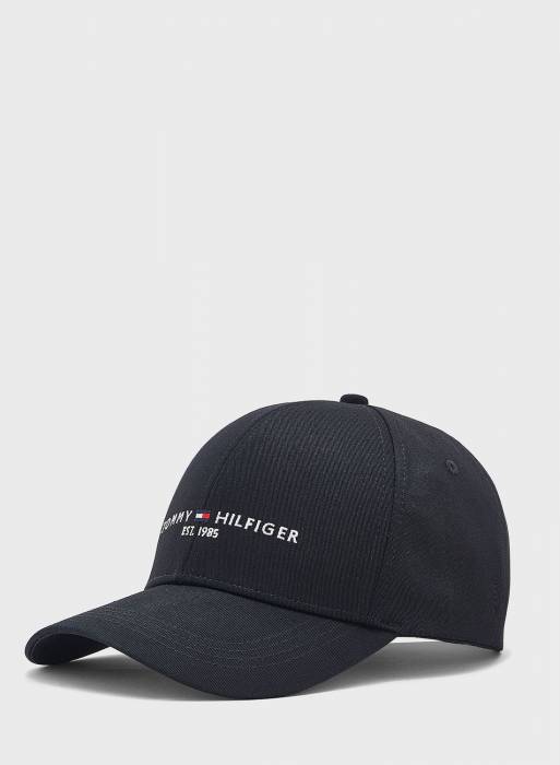 کلاه اسپرت مردانه تامی هیلفیگر مشکی مدل 4478