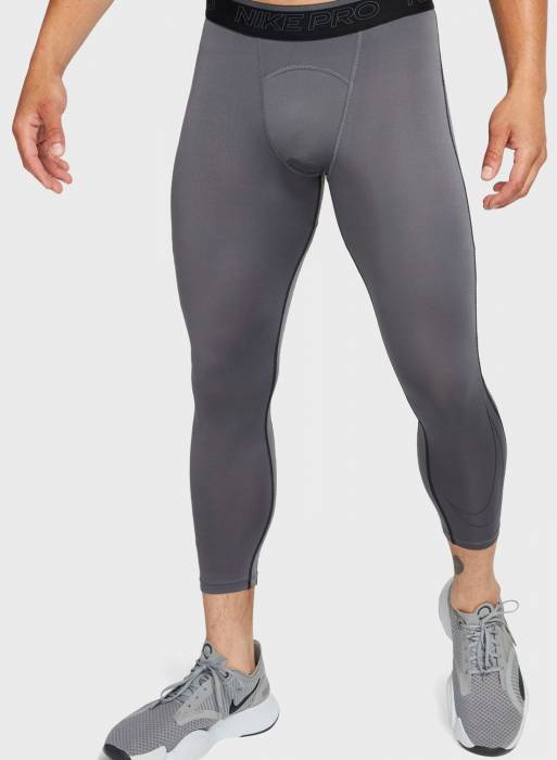 لگ شلوار ورزشی مردانه نایک طوسی خاکستری مدل 4593