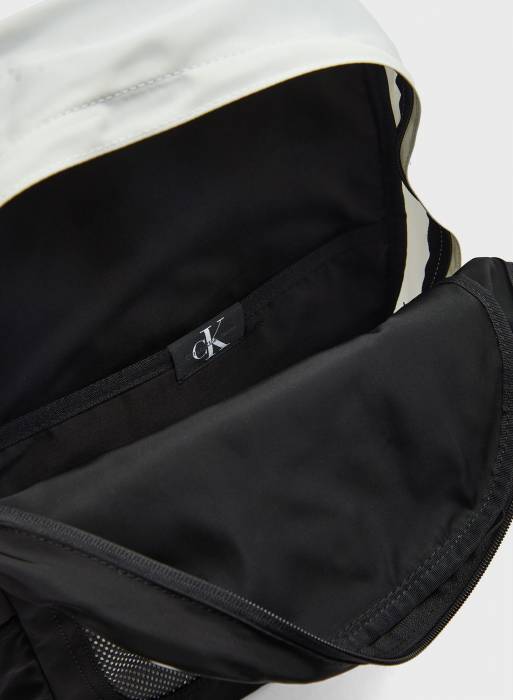کیف کوله پشتی جین کلوین کلاین سفید مشکی مدل 5401