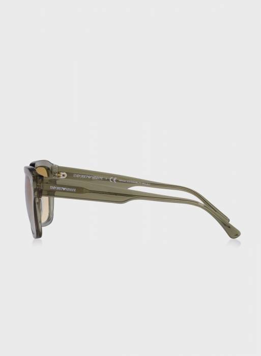 عینک آفتابی مردانه آرمانی قهوه ای مدل 5544
