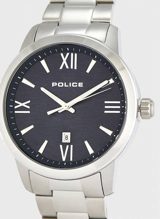 ساعت مردانه پلیس نقره ای مدل 6034