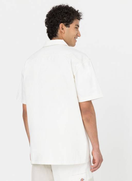 پیراهن مردانه دیکیز سفید مدل 6285