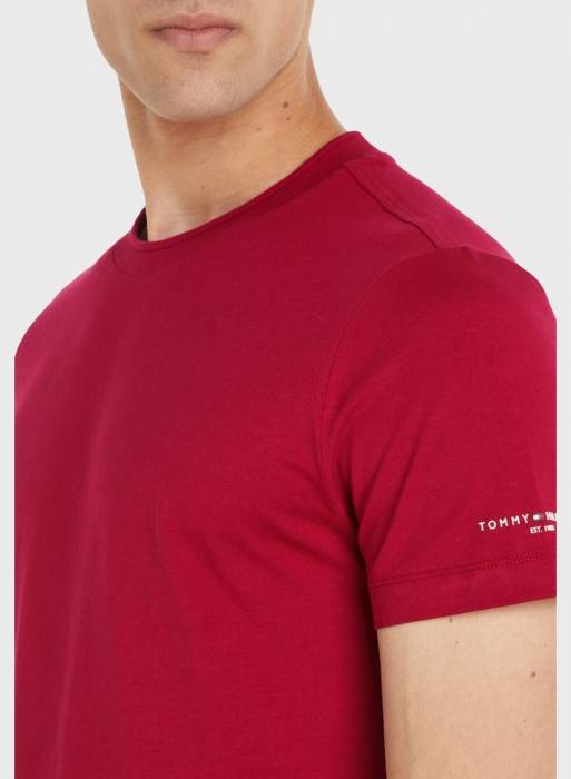 تیشرت مردانه تامی هیلفیگر قرمز مدل 7613