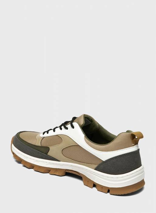 کفش اسپرت مردانه خاکی برند shoexpress