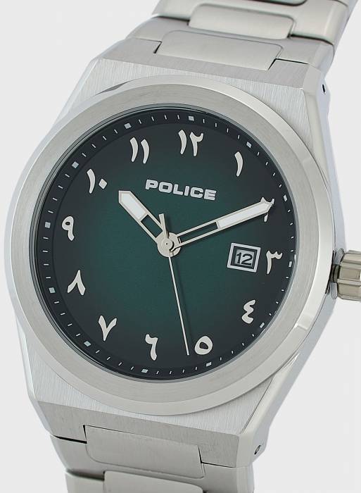 ساعت مردانه پلیس نقره ای مدل 8346
