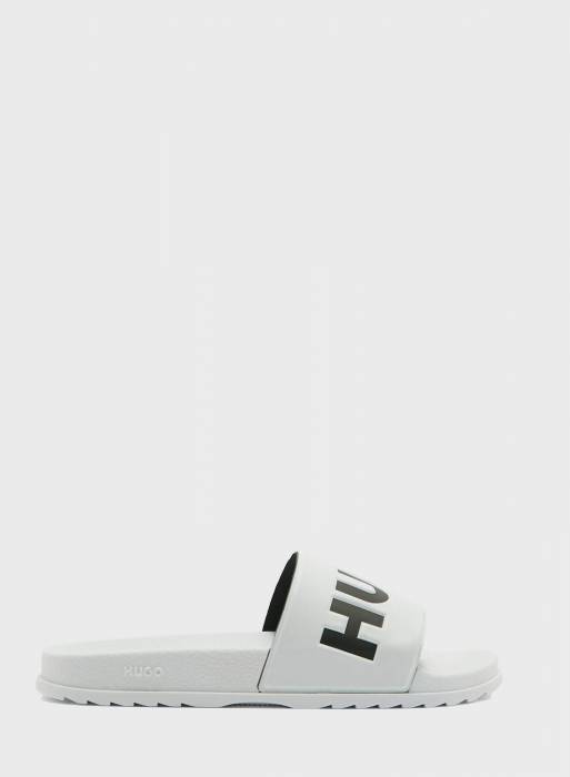 دمپایی رسمی مردانه هوگو سفید مدل 8917