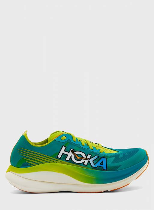کفش ورزشی مردانه هوکا وان وان سبز مدل 9248