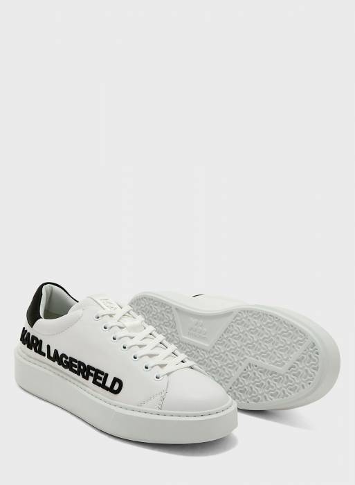 کفش اسپرت مردانه سفید برند karl lagerfeld مدل 9255
