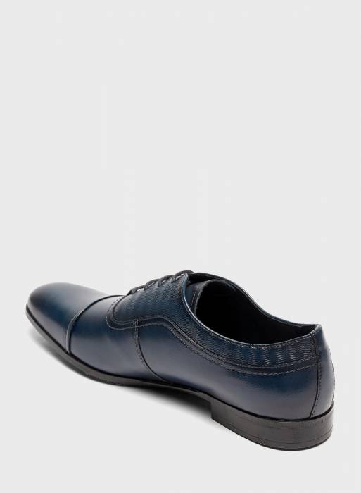 کفش رسمی مردانه آبی برند duchini