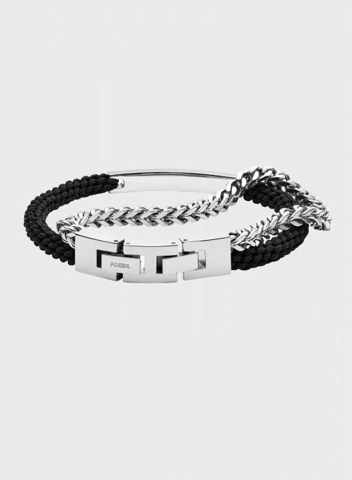 دستبند مردانه فسیل مدل 0723