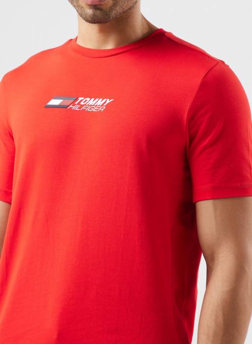 تیشرت ورزشی مردانه تامی هیلفیگر قرمز مدل 0789