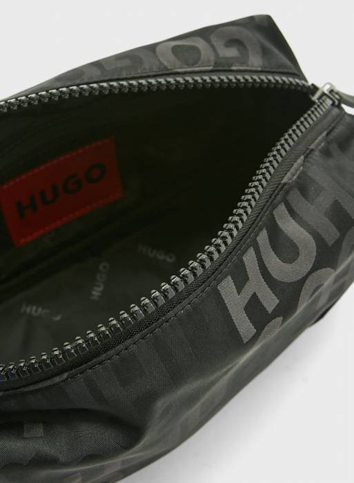 کیف مردانه هوگو مشکی مدل 1054