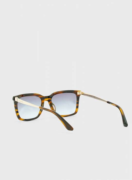 عینک آفتابی مردانه کلوین کلاین طلایی مدل 1176