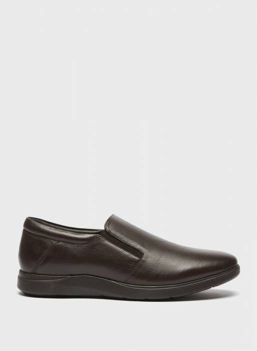 کفش راحت رسمی مردانه قهوه ای برند le confort مدل 1355