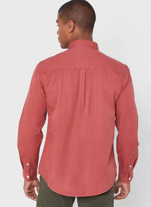 پیراهن مردانه لی کوپر قرمز مدل 1750