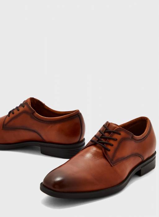 کفش رسمی مردانه الدو قهوه ای مدل 2203
