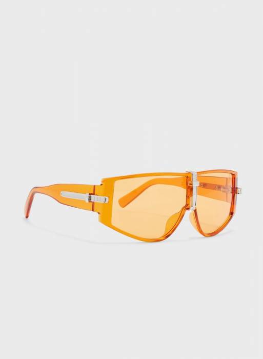 عینک آفتابی مردانه نارنجی برند seventy five