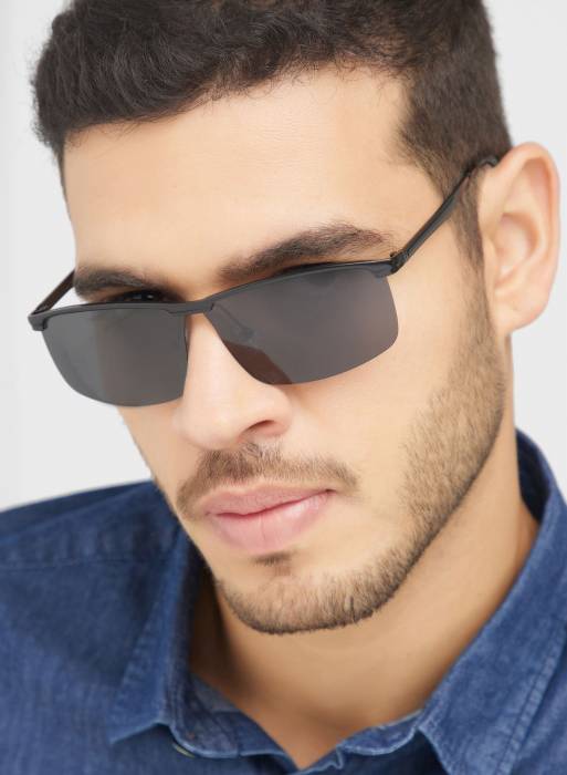 عینک آفتابی مردانه مشکی برند robert wood