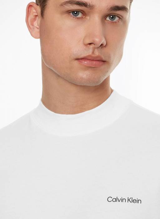 تیشرت مردانه کلوین کلاین سفید مدل 3658