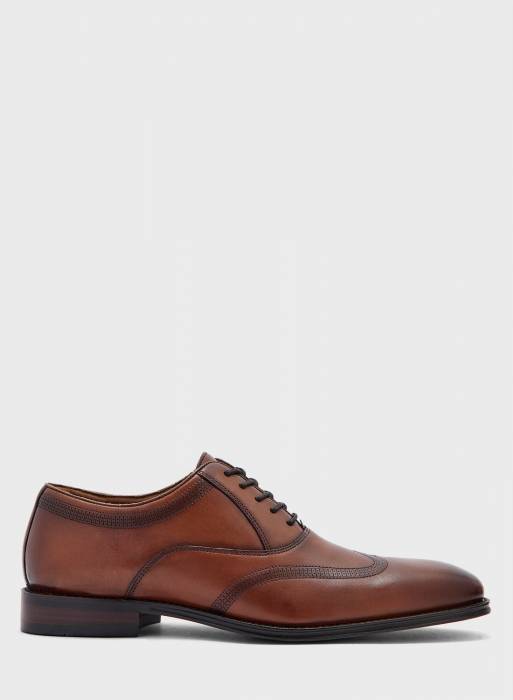 کفش رسمی مردانه الدو قهوه ای مدل 4254