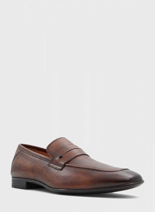 کفش راحت رسمی مردانه الدو قهوه ای مدل 4361