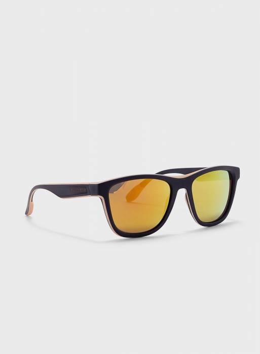 عینک آفتابی زنانه هاکرز نارنجی مشکی مدل 4539