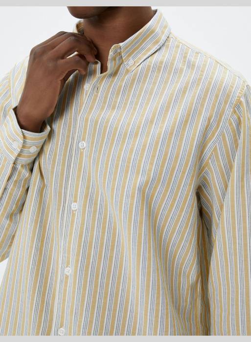 پیراهن کلاسیک مردانه کوتون مدل 6337