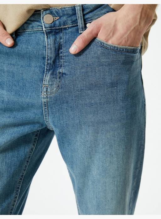 شلوار جین مردانه اسلیم فیت کوتون مدل 6366
