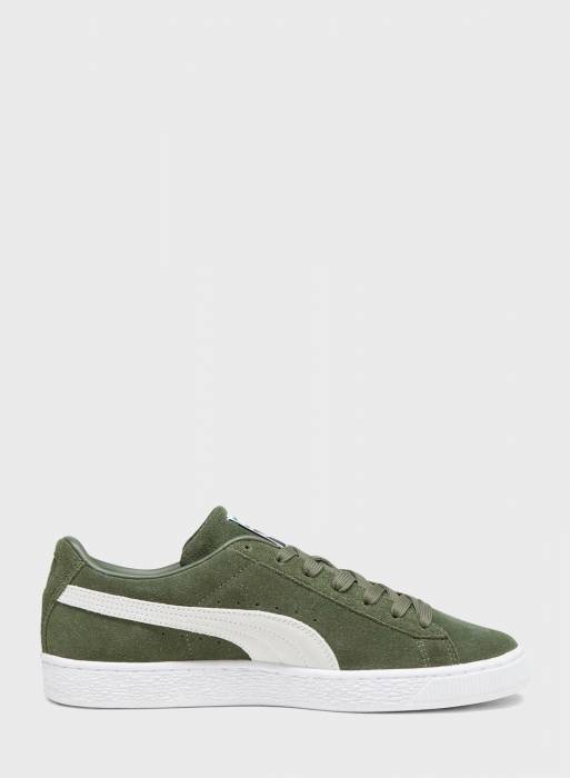 کفش ورزشی کلاسیک جیر مردانه پوما سبز مدل 9743