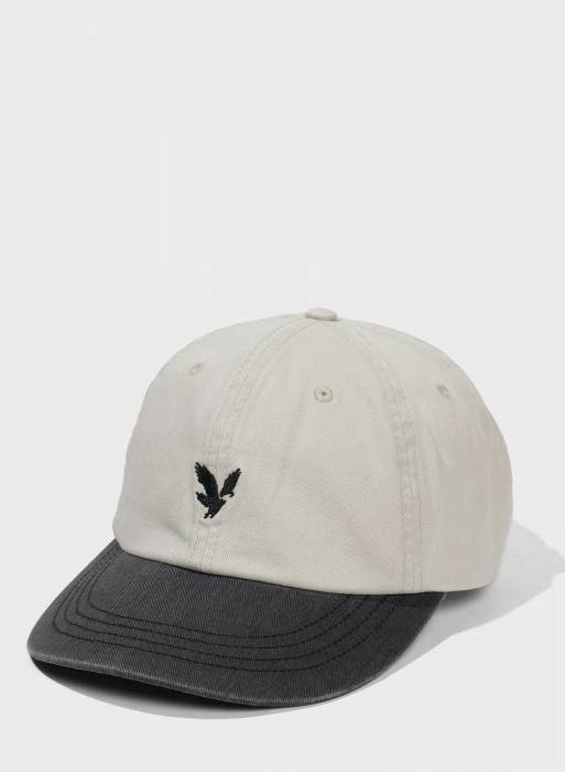 کلاه اسپرت مردانه سفید برند american eagle مدل 0081