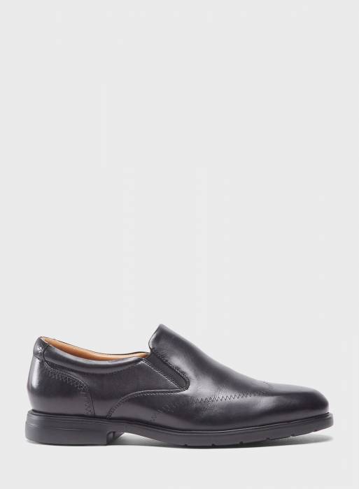 کفش راحت رسمی مردانه مشکی برند le confort مدل 0397