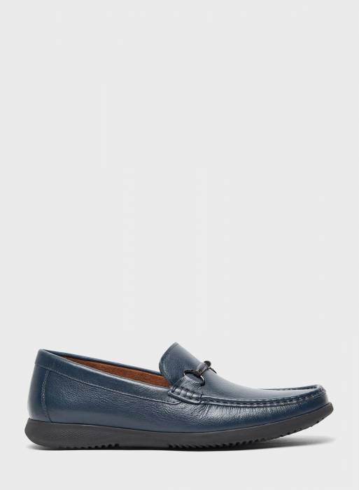 کفش راحت مردانه آبی برند le confort مدل 0400