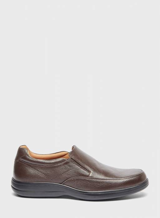 کفش راحت رسمی مردانه قهوه ای برند le confort مدل 0446