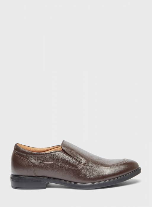 کفش راحت رسمی مردانه قهوه ای برند le confort مدل 0689