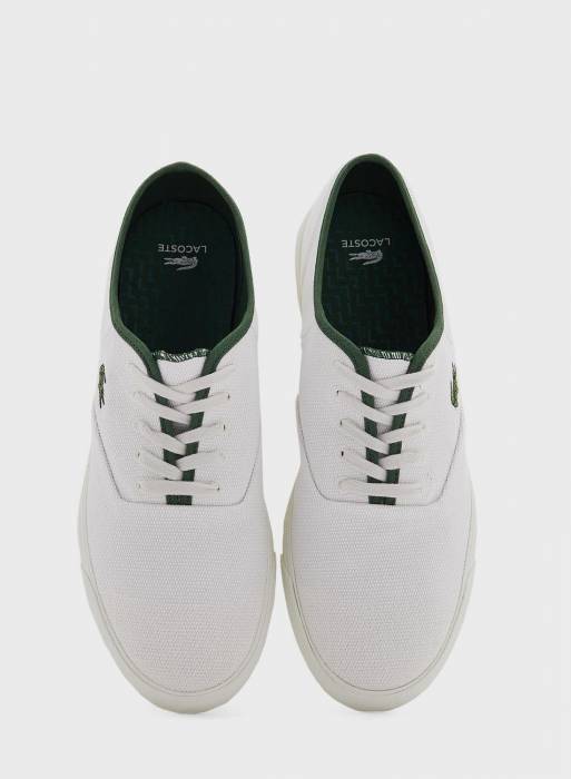 کفش اسپرت مردانه لاکوست سفید مدل 0765