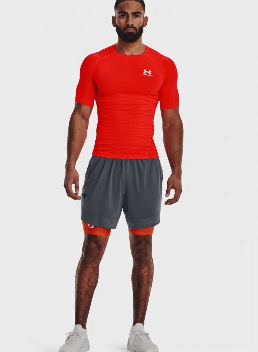 تیشرت ورزشی مردانه آندر آرمور قرمز مدل 0784
