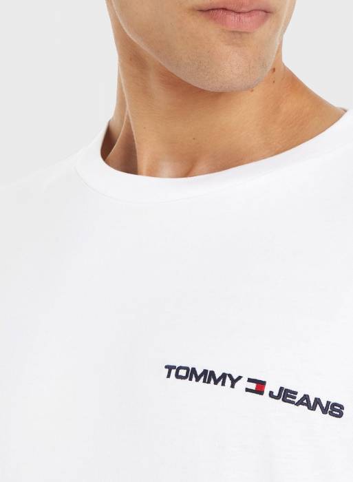 تیشرت جین مردانه تامی هیلفیگر سفید