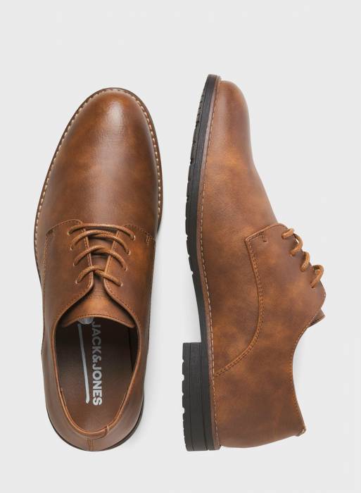 کفش رسمی مردانه جک اند جونز قهوه ای
