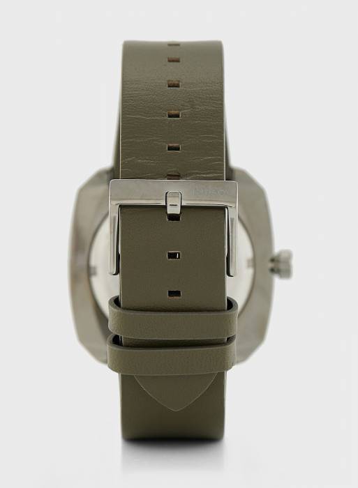 ساعت مردانه هوگو طوسی خاکستری سبز مدل 1571