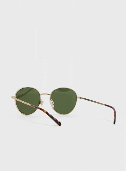 عینک آفتابی مردانه پولو رف لارن طلایی مدل 2305