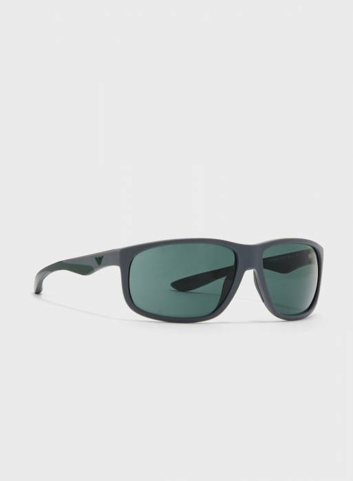 عینک آفتابی مردانه آرمانی سبز طوسی خاکستری مدل 2308