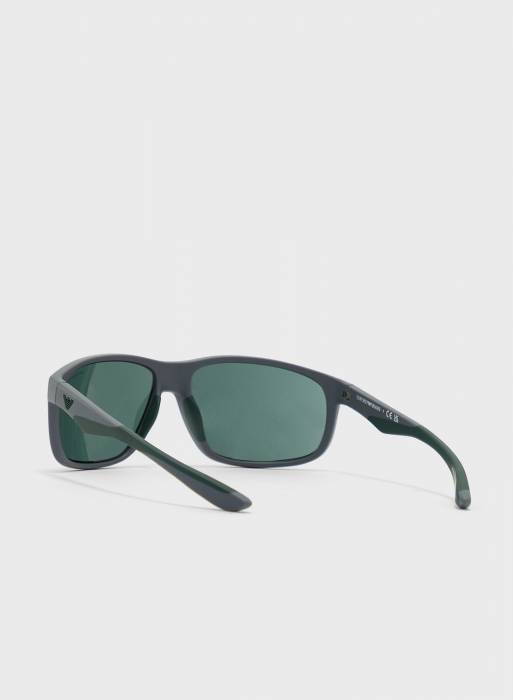 عینک آفتابی مردانه آرمانی سبز طوسی خاکستری مدل 2308