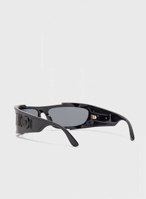 عینک آفتابی مردانه ورساچه مشکی مدل 2314